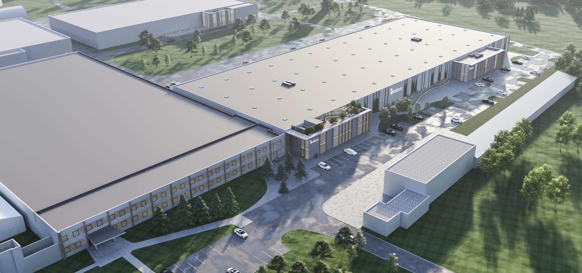 New BREEAM certified industrial building in Lithuania